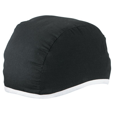 Comeaux Caps Wendbare Schweißkappe – Bandana-Print Außen, Schwarz Innen, Größe 7 3/4, 100 % Baumwolle