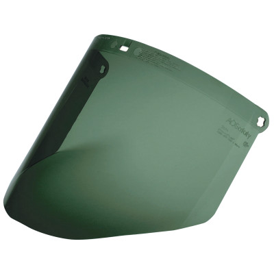 3M Personal Safety Division Dark Green Polycarbonate Faceshield WP96C