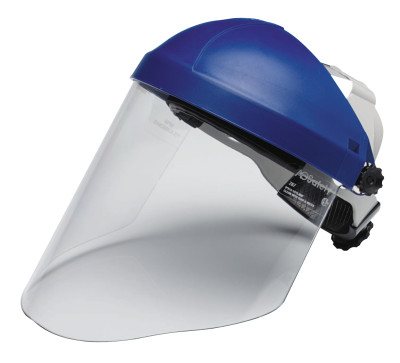 3M Personal Safety Division Ratchet Headgear H8A with 3M Clear Polycarbonate Faceshield WP96