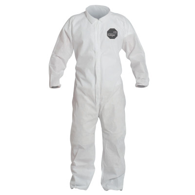 DuPont  Proshield® 10 Coveralls White with Elastic Wrists and Ankles