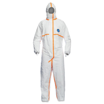 DuPont  Tyvek® Hooded Coveralls with Elastic Wrists and Ankles