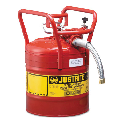 Justrite Type II AccuFlow DOT Safety Cans