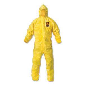 Yellow Protective Suit with Hood