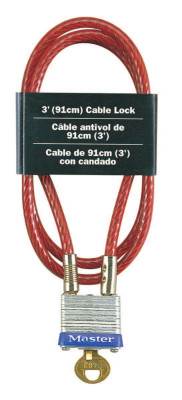 Master Lock No. 719 Cable Locks