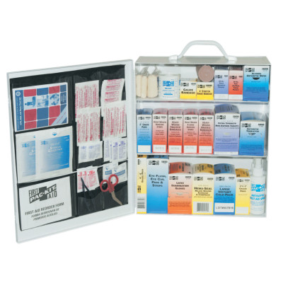First Aid Only® 3-Shelf Industrial First Aid Stations