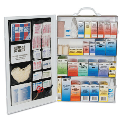 First Aid Only® 4-Shelf Industrial First Aid Stations