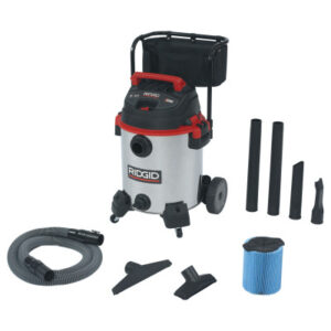 Ridgid Stainless Steel Wet/Dry Vac with Cart Model 1610RV