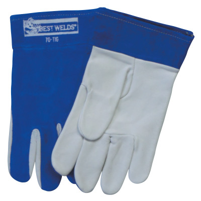 Best Welds Split Cowhide/Goatskin Palm 70-TIG Welding Gloves
