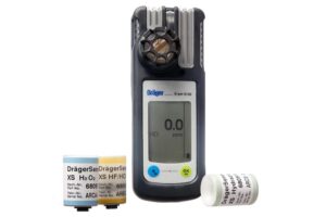  Draeger X-am 5100 for Hydrogen Peroxide, NiMH Battery and Charger  