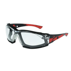 Radians Obliterator Iquity Foam Lined Glasses - Black and Red Frames